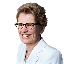 Hon. Kathleen Wynne, Premier of Ontario