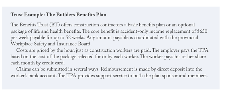 Trust Example: The Builders Benefit Plan